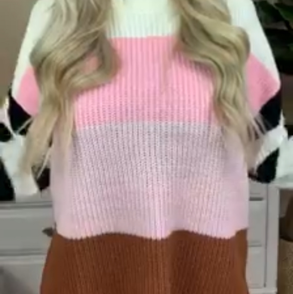 Wishlist oversized stripey sweater